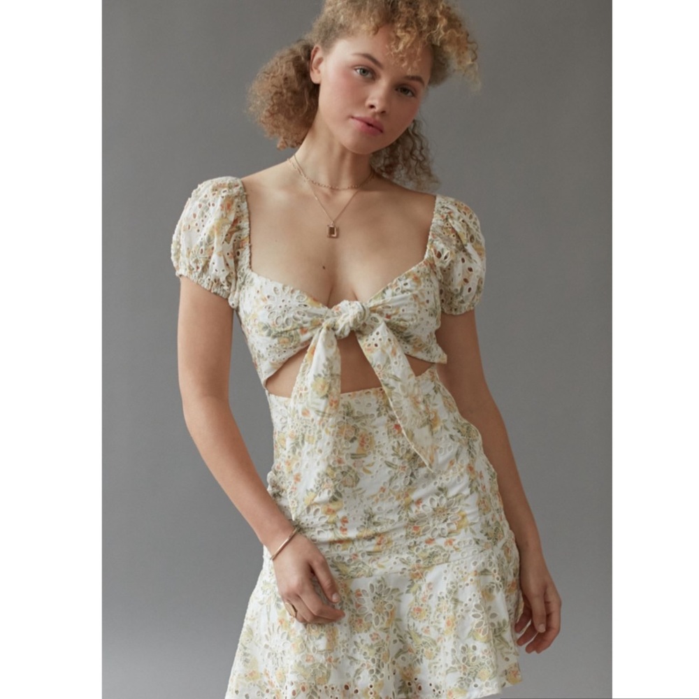 RARE NWT Urban Outfitters En Saison | Opposites Mini Dress | Large